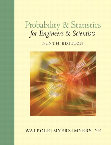 دانلود کتاب Probability & Statistics for Engineers Scientists, 9th Edition