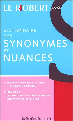 دانلود کتاب Dictionnaire des synonymes et nuances