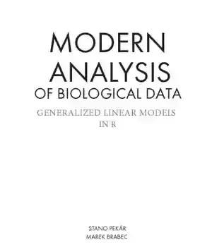 دانلود کتاب Modern Analysis of Biological Data. Generalized Linear Models in R