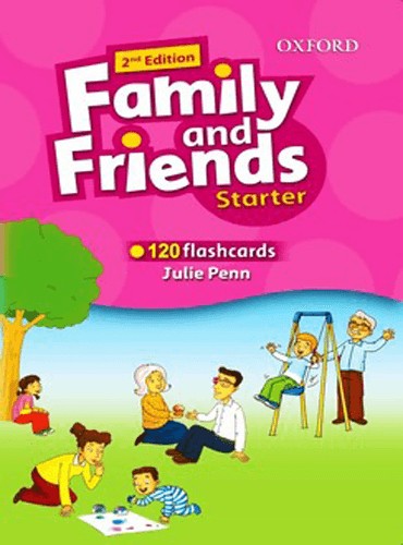 فلش کارت فمیلی اند فرندز استارتر FLASH CARDS FAMILY AND FRIENDS STARTER 2ND
