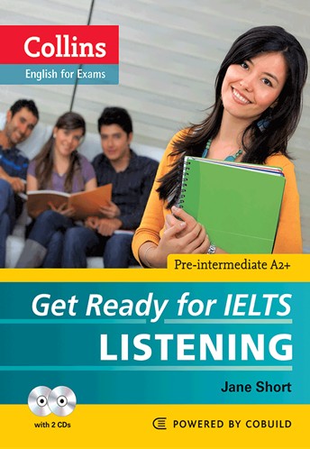 کتاب کالینز گت ردی فور آیلتس لسینینگ پری اینترمدیت Collins Get Ready for IELTS Listening Pre Intermediate