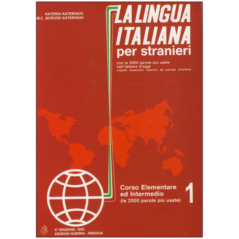 کتاب زبان ایتالیایی لا لینگوا La lingua italiana per stranieri 1