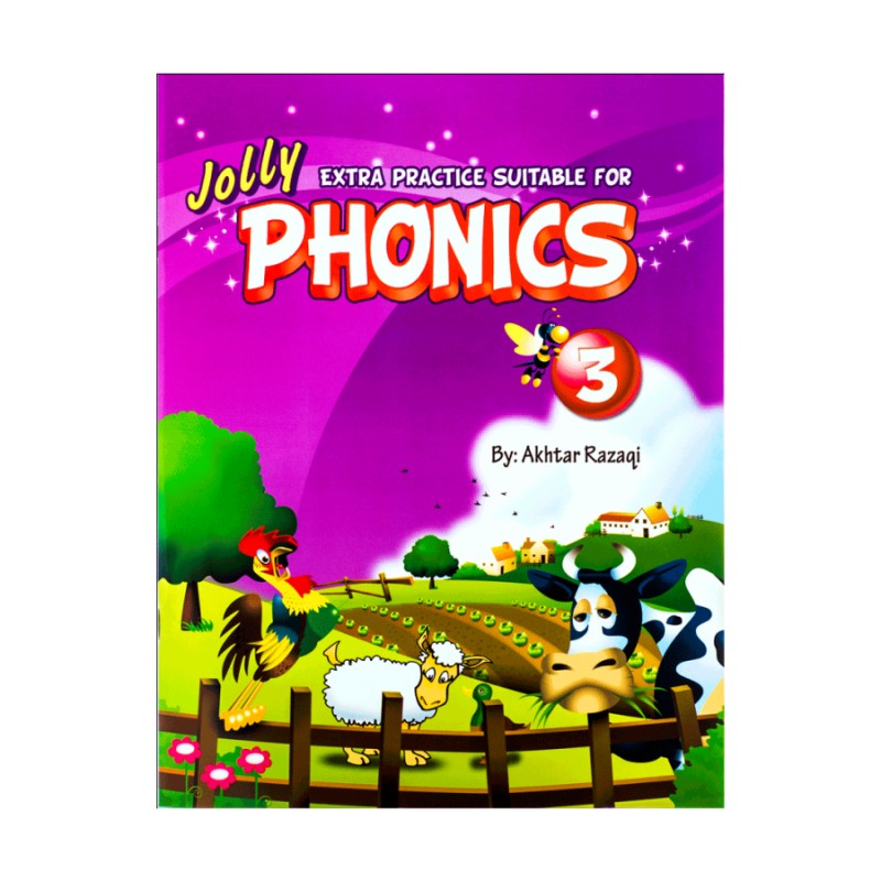کتاب زبان اکسترا پرکتیس سوتبل فور فونیکس Extra Practice Suitable for Phonics 3