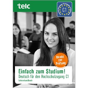 کتاب زبان آلمانی آینفاخ زوم اشتودیوم Einfach zum Studium Deutsch für den Hochschulzugang telc C1