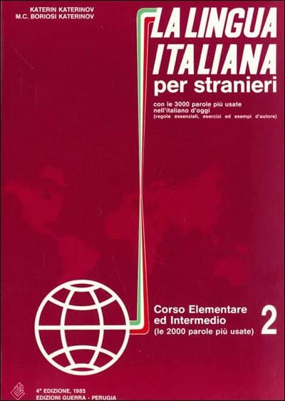 کتاب زبان ایتالیایی لا لینگوا La lingua italiana per stranieri 2