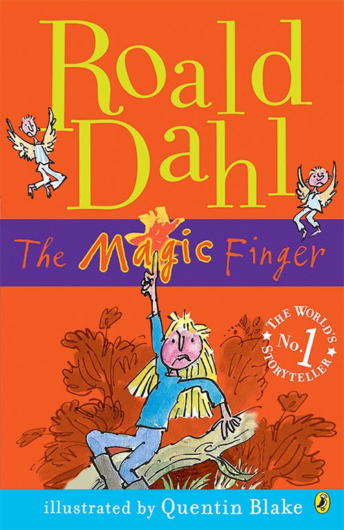 کتاب داستان انگلیسی رولد دال انگشت جادویی Roald Dahl : Magic Finger