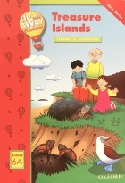 کتاب زبان آپ اند اوی این انگلیش جزیره های گنج Up and Away in English. Reader 6A: Treasure Islands