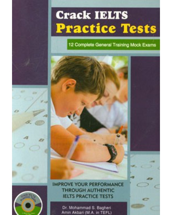 کتاب زبان کرک آیلتس پرکتیس تست جنرال (Crack IELTS practice tests (general training