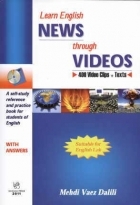 کتاب زبان لرن انگلیش نیوز ترو ویدئوز Learn English NEWS Through VIDEOS
