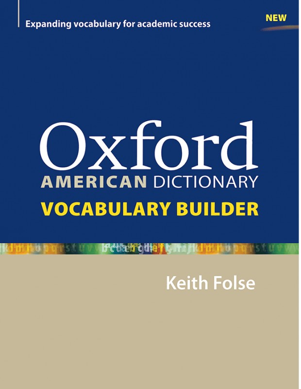 کتاب زبان اکسفورد امریکن دیکشنری وکبیولری بیلدر Oxford American Dictionary Vocabulary Builder