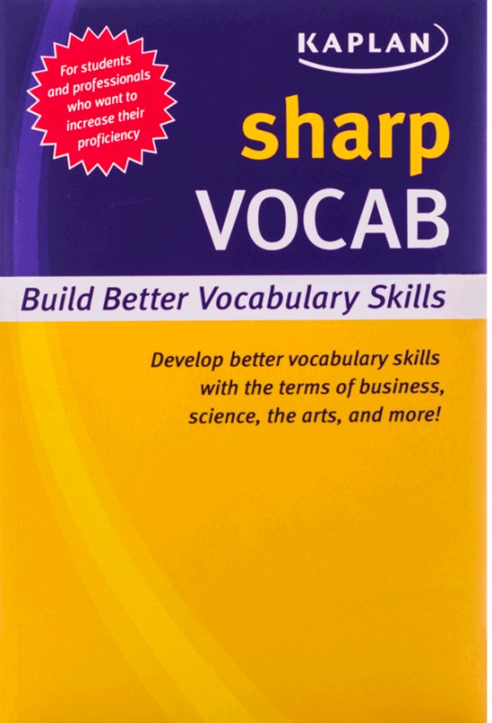 کتاب زبان شارپ وکب sharp Vocab Build Better Vocabulary skills