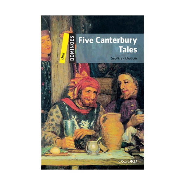 کتاب داستان زبان انگلیسی دومینو پنج داستان کنتربری New Dominoes 1 Five Canterbury Tales