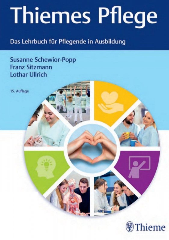 کتاب آلمانی پرستاری Thiemes Pflege Das Lehrbuch pflegende in Ausbildung