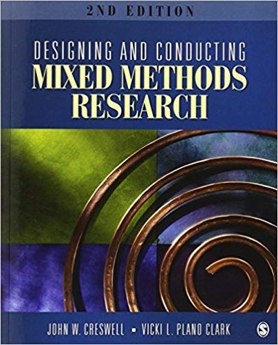 کتاب زبان دیزاینینگ اند کانداکتینگ میکسد متدز ریسرچ Designing and Conducting Mixed Methods Research