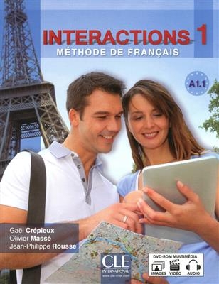 کتاب زبان فرانسوی اینتراکشنز Interactions 1 - Methode de Francais A1.1
