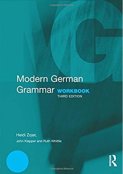 کتاب گرامر آلمانی مدرن جرمن گرامر ورک بوک Modern German Grammar Workbook