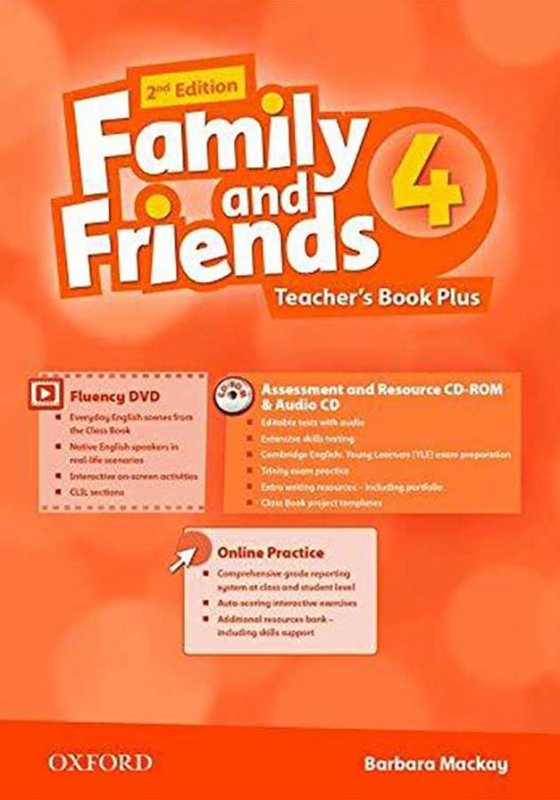 کتاب معلم فمیلی اند فرندز Family and Friends 4 Teachers Book 2nd