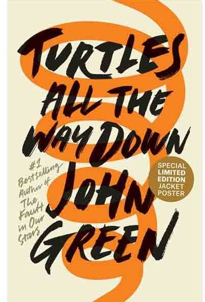 کتاب رمان انگلیسی زمین برپشت لاک پشتها Turtles All the Way Down