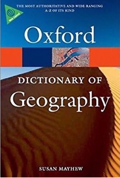 کتاب فرهنگ لغت جغرافیا A Dictionary of Geography