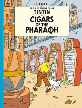 کتاب Cigars of the Pharoah The Adventures of Tintin