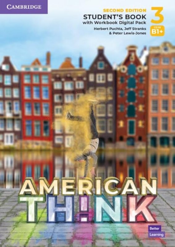 کتاب زبان تینک لول 3 ویرایش دوم American Think Level 3 2nd Edition