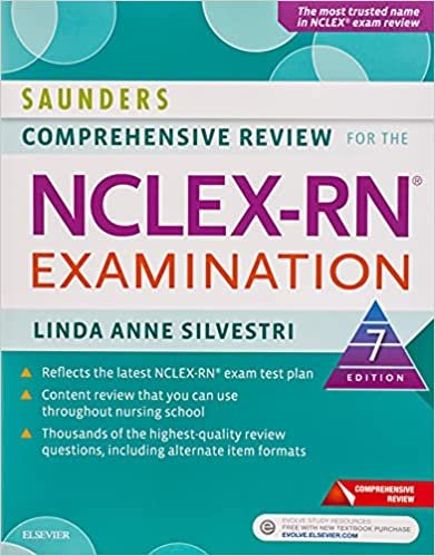 کتاب ان سی ال ای ایکس آر ان اگزمینیشن Saunders Comprehensive Review for the NCLEX-RN Examination