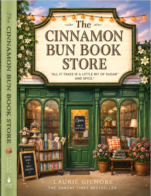 کتاب The Cinnamon Bun Book Store (Dream Harbor) BOOK 2 by Laurie Gilmore