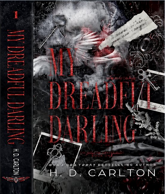 کتاب My Dreadful Darling (Hollow Graves Duet Book 1) by H. D. Carlton