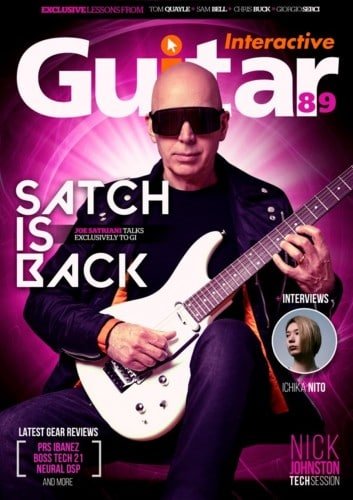کتاب مجله انگلیسی گیتار اینتراکتیو Guitar Interactive - Issue 89, 2022
