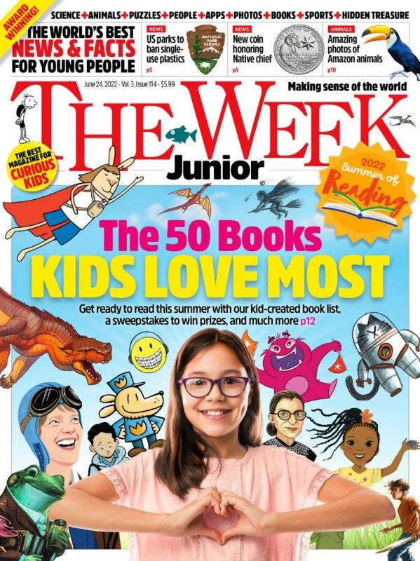 کتاب مجله انگلیسی د ویک جونیور The Week Junior USA – 24 June 2022