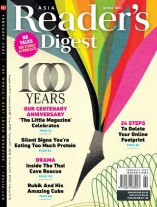 کتاب مجله انگلیسی ریدرز دایجست اسیا Reader’s Digest Asia - February 2022