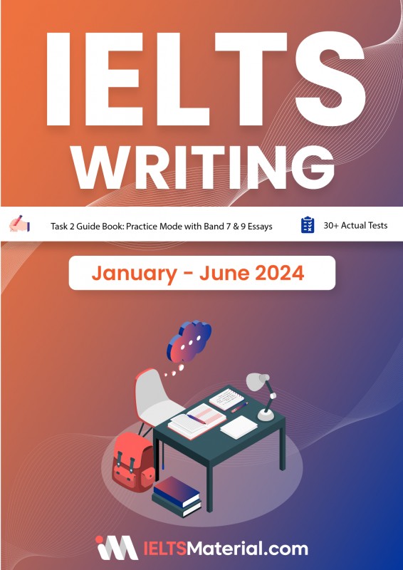 کتاب آیلتس رایتینگ تسک 2 ژانویه تا جون IELTS Writing Task 2 Actual Tests (January-June 2024)