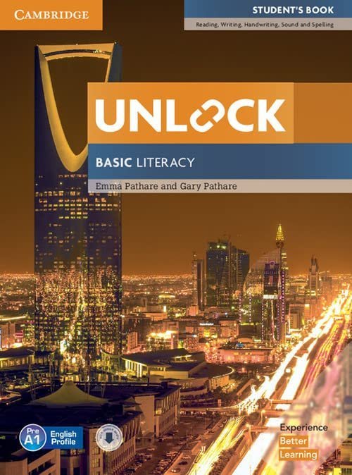 کتاب انگلیسی آنلاک بیسیک لیتراسی Unlock Basic Literacy Reading and Writing Student's Book