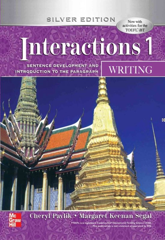 کتاب زبان اینتراکشن رایتینگ سیلور ادیشن Interaction 1 Writing Silver Edition