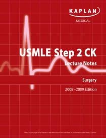 کتاب زبان کاپلان یو اس ام ال ای سرجری kaplan Usmle Step 2 ck lecture notes surgery 2008 2009