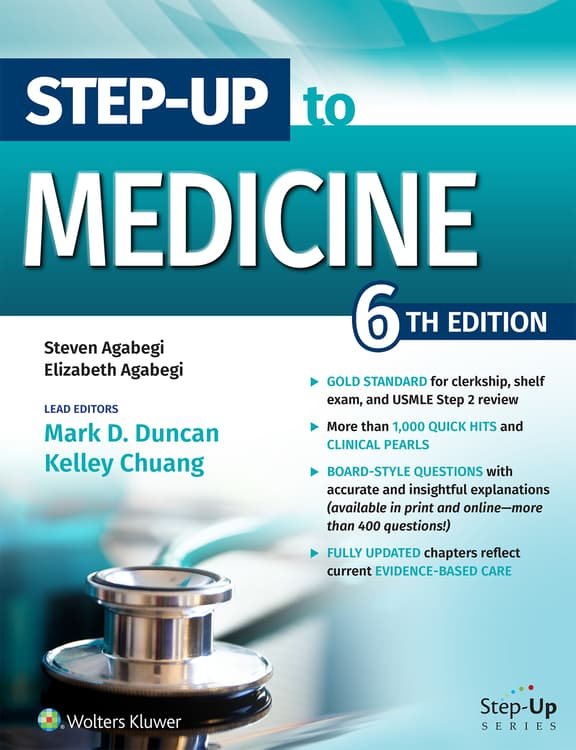 کتاب زبان استپ اپ تو مدیسین Step Up to Medicine 6th