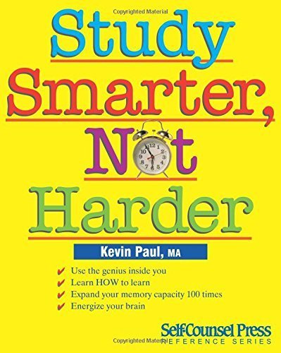 کتاب Study Smarter, Not Harder اثر کوین پاول نسخه PDF انگلیسی