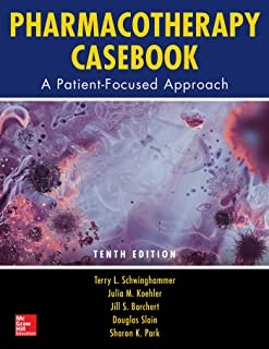 کتاب فارماکوتراپی کیس بوک Pharmacotherapy Casebook: A Patient-Focused Approach