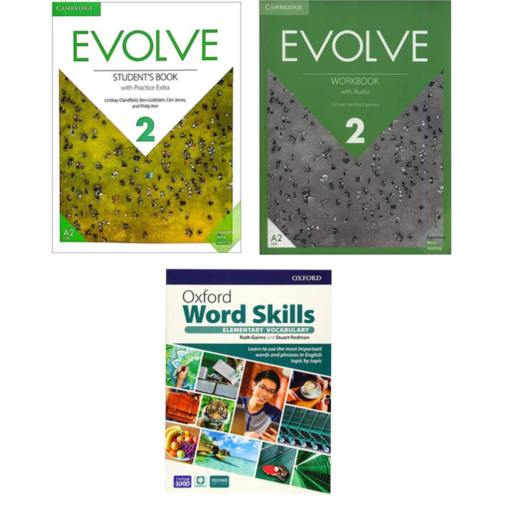 کتاب ایوالو 2 Evolve 2 (SB+WB+VB) پک 3 جلدی