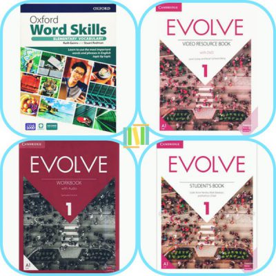 کتاب ایوالو 1 Evolve 1 (SB+WB+VB+OWS) پک 4 جلدی