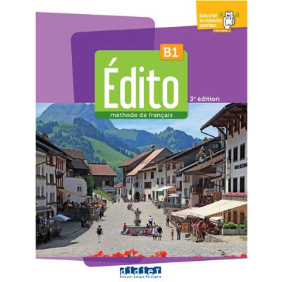 کتاب ادیتو Edito B1 ویرایش سوم Edition 2023