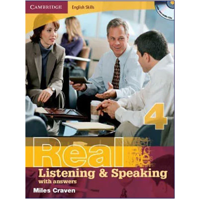کتاب ریل لیسنیگ و اسپیکینگ 4 Real Listening & Speaking