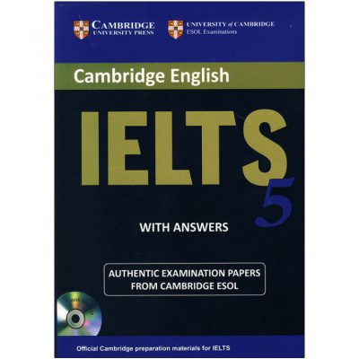 کتاب کمبریج آیلتسCambridge IELTS 5 آزمون آیلتس