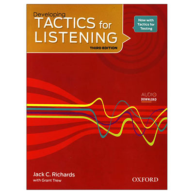 کتاب دِولوپینگ تکتیس فور لیسنیگ Developing TACTICS for LISTENING ( وزیری )