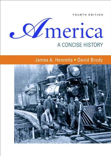 دانلود کتاب America: A Concise History, 4th edition (Volumes I & II combined