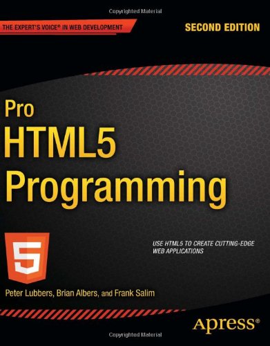 دانلود کتاب Pro HTML5 Programming (Professional Apress