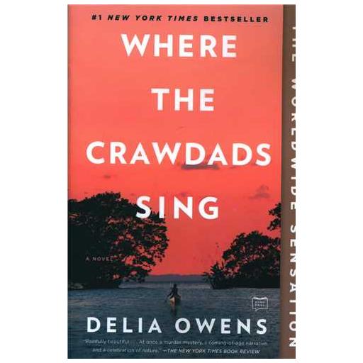 کتاب where the crawdads sing اثر دلیا اونس