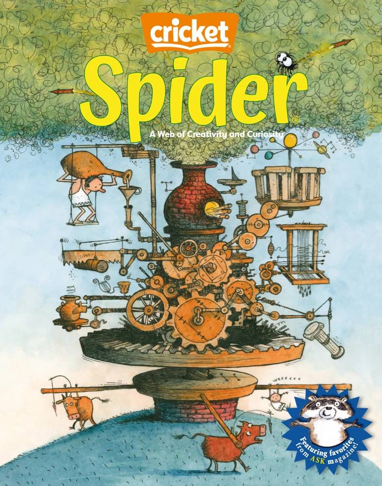 کتاب Spider November-December 2025 (اسپایدر نوامبر-دسامبر 2025) نسخه انگلیسی PDF | نامشخص