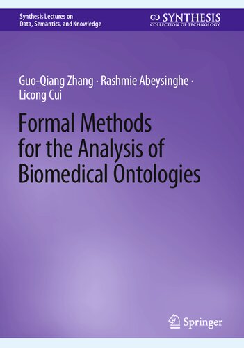 دانلود کتاب Formal Methods for the Analysis of Biomedical Ontologies