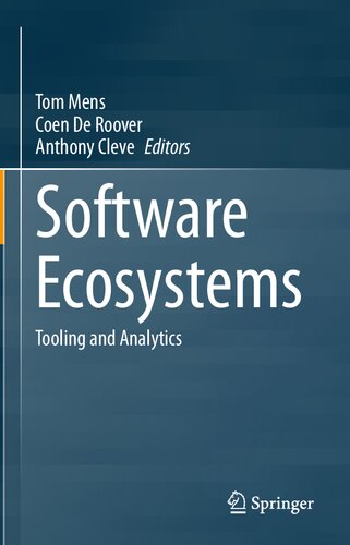 دانلود کتاب Software Ecosystems: Tooling and Analytics